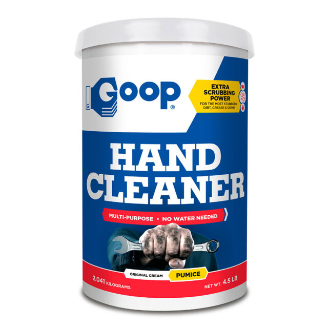 Goop Hand Cleaner with Pumice 14oz, 4.5lb – Goop Hand Cleaner