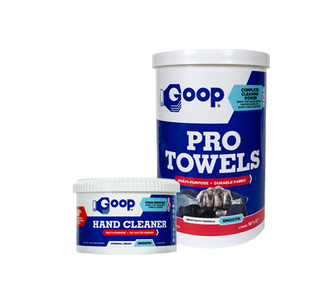 GOOP Hand Cleaner and Pro Towels